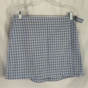 Plaid Skort
